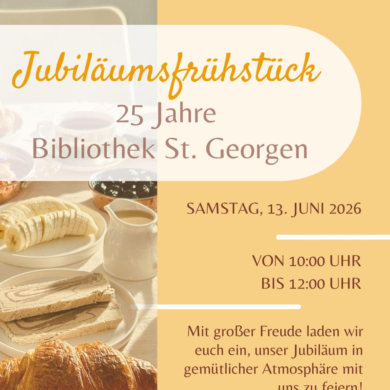 Jubliäumsfrühstück 2026